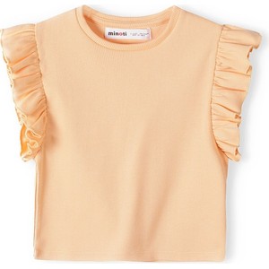 Pomarańczowa bluzka dziecięca Minoti dla dziewczynek