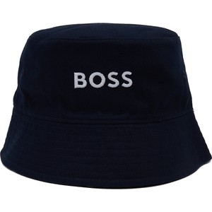 Czarna czapka BOSS Kidswear