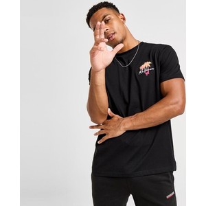 Czarny t-shirt Mckenzie z nadrukiem w młodzieżowym stylu