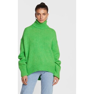 Zielony sweter Samsøe & Samsøe w stylu casual