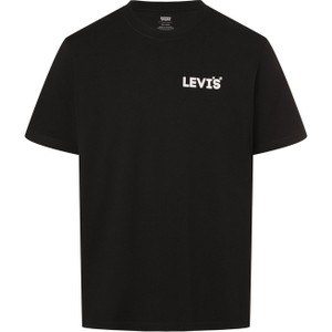 Czarny t-shirt Levis z bawełny