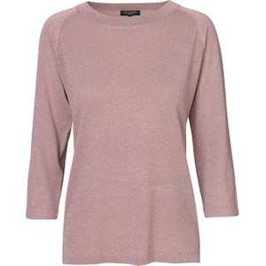 Różowy sweter Ilse Jacobsen w stylu casual
