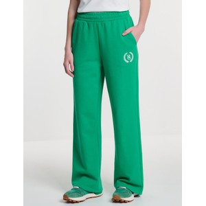 Zielone spodnie sportowe Big Star z dresówki w sportowym stylu
