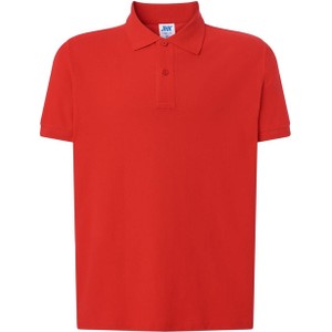 Czerwony t-shirt JK Collection z bawełny