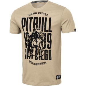 T-shirt Pitbull West Coast z bawełny w młodzieżowym stylu