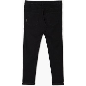 Czarne jeansy Cropp z bawełny w stylu casual