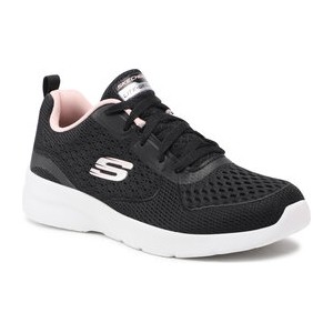 Buty sportowe Skechers z płaską podeszwą sznurowane