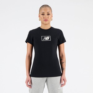 T-shirt New Balance w sportowym stylu z dresówki