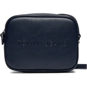 Czarna torebka Tommy Jeans matowa na ramię średnia