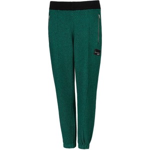 Zielone spodnie sportowe Adidas