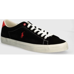 Polo Ralph Lauren sneakersy skórzane Longwood kolor czarny 816931905001