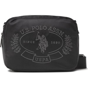 Czarna torebka U.S. Polo średnia w młodzieżowym stylu