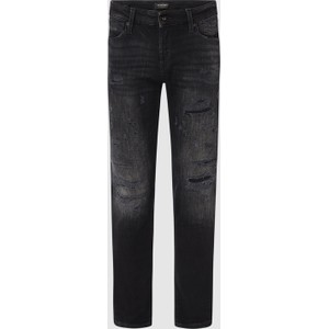 Czarne jeansy Jack & Jones z bawełny