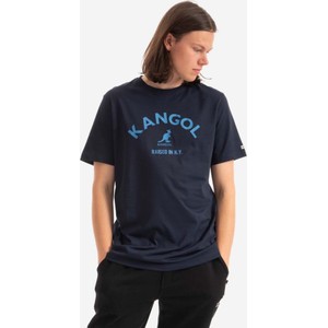 T-shirt Kangol z nadrukiem z bawełny