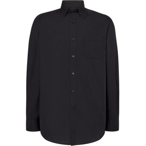 Czarna koszula jk-collection.pl w stylu casual