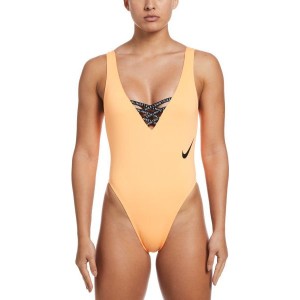 Pomarańczowy strój kąpielowy Nike