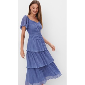 Niebieska sukienka Mohito midi