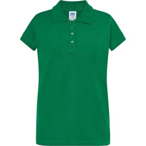 Zielony t-shirt JK Collection lakierowane z bawełny