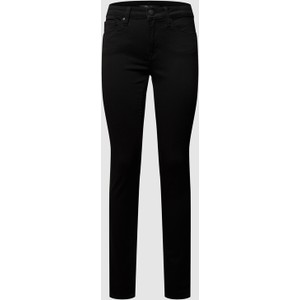 Czarne jeansy Mavi Jeans w street stylu z bawełny