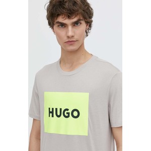 T-shirt Hugo Boss w młodzieżowym stylu z krótkim rękawem