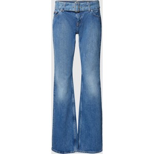 Niebieskie jeansy Tommy Jeans z bawełny w stylu casual