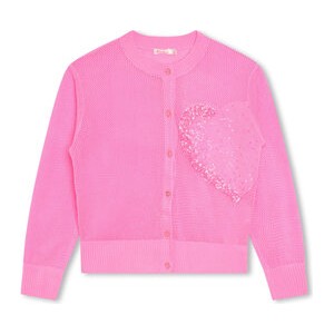 Różowy sweter Billieblush