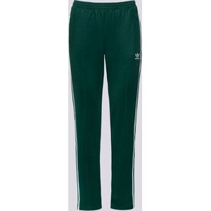 Zielone spodnie Adidas w sportowym stylu