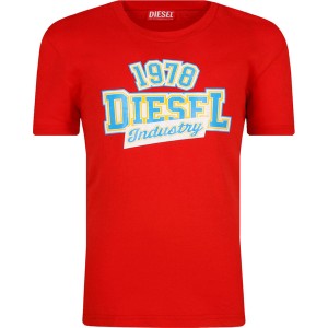 Koszulka dziecięca Diesel z bawełny