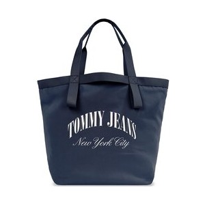 Granatowa torebka Tommy Jeans w młodzieżowym stylu duża