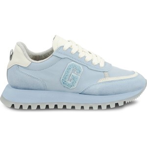Niebieskie buty sportowe Gant w sportowym stylu z płaską podeszwą