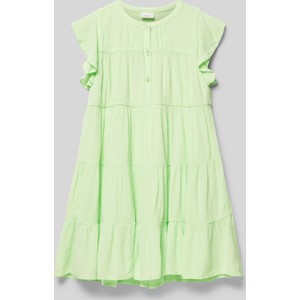 Zielona sukienka dziewczęca S.Oliver