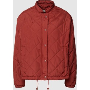 Czerwona kurtka Peek&Cloppenburg w stylu casual bez kaptura krótka
