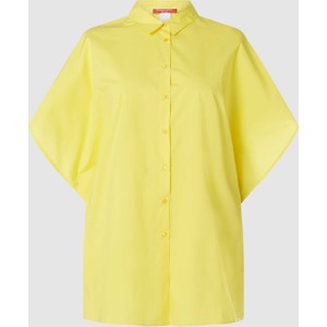 Żółta koszula Marina Rinaldi w stylu casual z bawełny