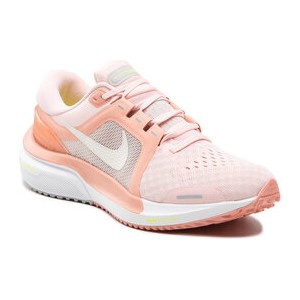Różowe buty sportowe Nike w sportowym stylu z płaską podeszwą zoom
