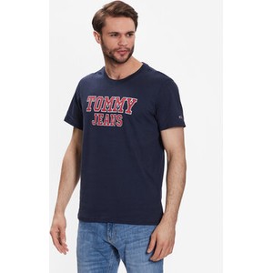 Granatowy t-shirt Tommy Jeans