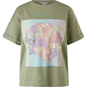T-shirt S.Oliver z bawełny z okrągłym dekoltem