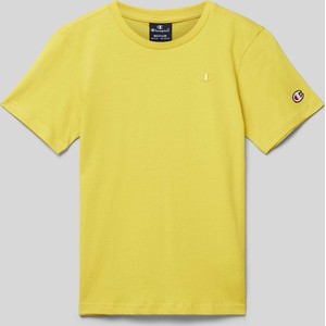 Żółta koszulka dziecięca Champion dla chłopców