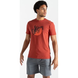 Czerwony t-shirt Dare 2b w młodzieżowym stylu z nadrukiem