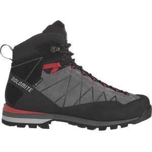 Czarne buty trekkingowe Dolomite sznurowane