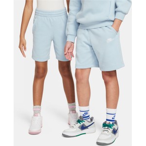Niebieskie spodenki dziecięce Nike z dzianiny