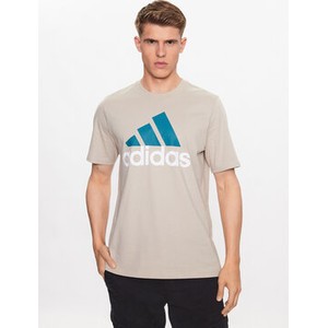 T-shirt Adidas z dżerseju