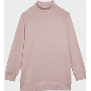 Różowa bluza Outhorn bez kaptura w stylu casual
