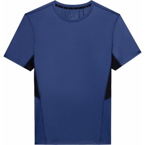Granatowy t-shirt 4F z krótkim rękawem w sportowym stylu