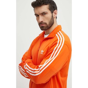 Pomarańczowa bluza Adidas Originals w sportowym stylu