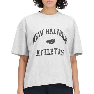 T-shirt New Balance z krótkim rękawem z okrągłym dekoltem