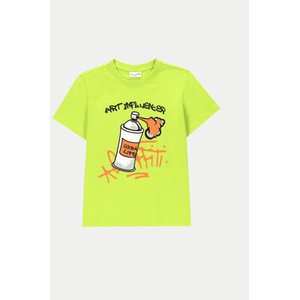 Zielona koszulka dziecięca MODIVO dla chłopców