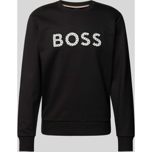 Czarna bluza Hugo Boss z bawełny