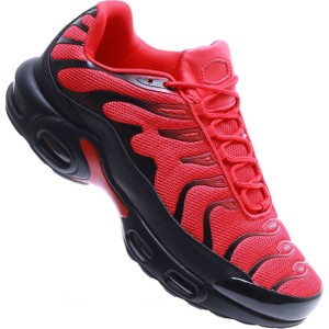 Czerwone buty sportowe Pantofelek24 w sportowym stylu sznurowane