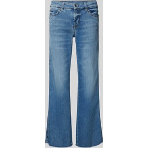 Niebieskie jeansy Cambio w stylu casual z bawełny