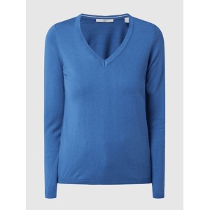 Niebieski sweter Esprit z bawełny